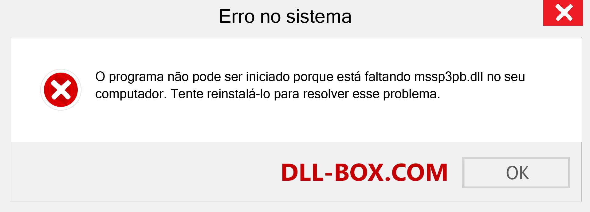 Arquivo mssp3pb.dll ausente ?. Download para Windows 7, 8, 10 - Correção de erro ausente mssp3pb dll no Windows, fotos, imagens